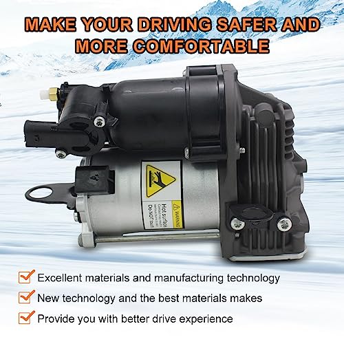 AIRSUSFAT Air Suspension Compressor Pump For Mercedes-Benz W221 CL216 S350 S400 S450 S550 S600 S63 AMG Air Ride Pump 2213200704 2213201604 A1663200104 for Mercedes ML GL class W166 X166 2213200904 - Image 3