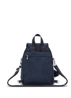 kipling Firefly up small Backpack convertible to shoulder bag Blue Bleu 2  - Image 4
