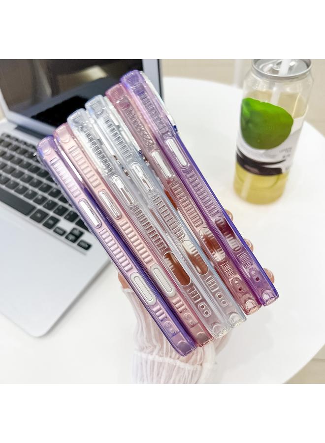 زبون جراب لهاتف iPhone 13 Pro مصنوع من مادة TPU اللامعة مع غشاء عدسة - Image 3