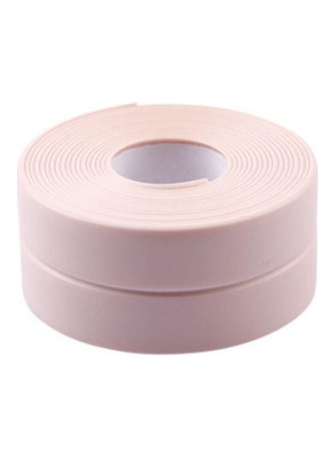 NIBEMINENT Waterproof Kitchen Sink Joint Sealing Tape Pink