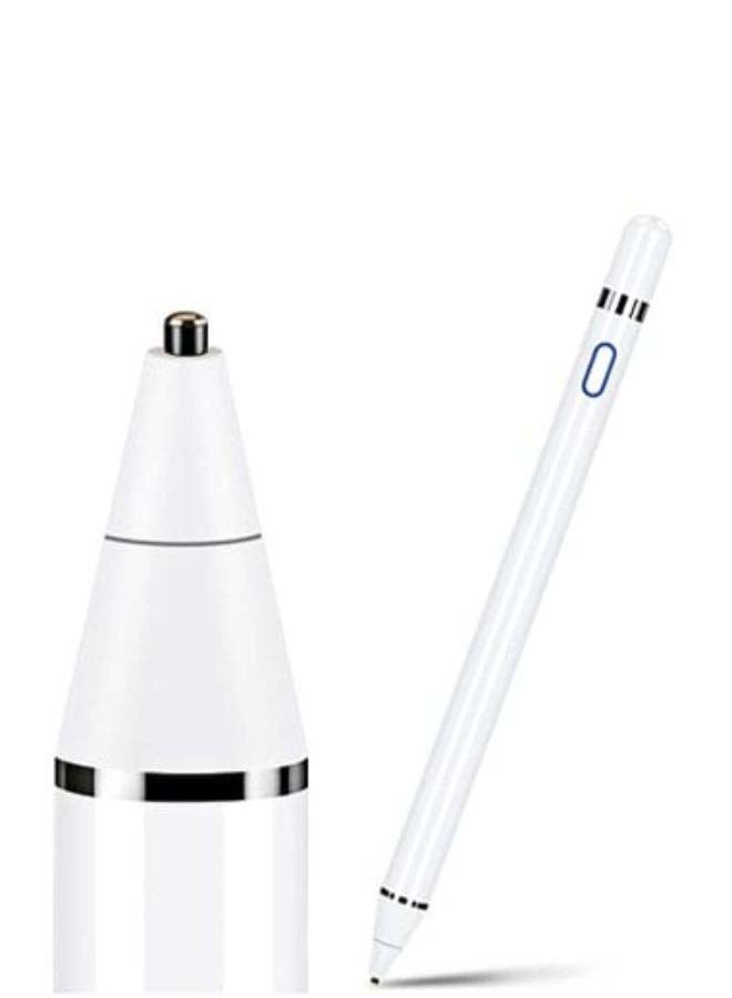 اليشمك قلم إلكتروني آكتيف لشاشة اللمس التكاثفية أبيض - Image 2