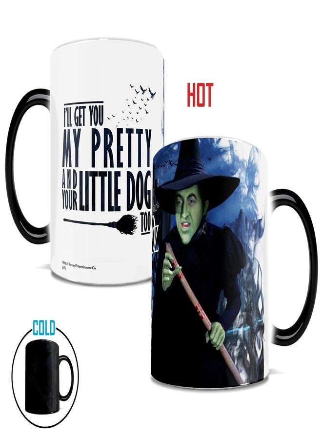 Morphing Mugs Wizard of Oz (Wicked Witch) Ceramic Mug, Black - Image 4