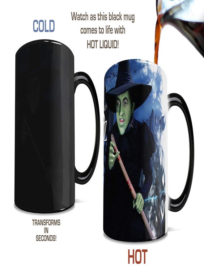 Morphing Mugs Wizard of Oz (Wicked Witch) Ceramic Mug, Black - Image 5