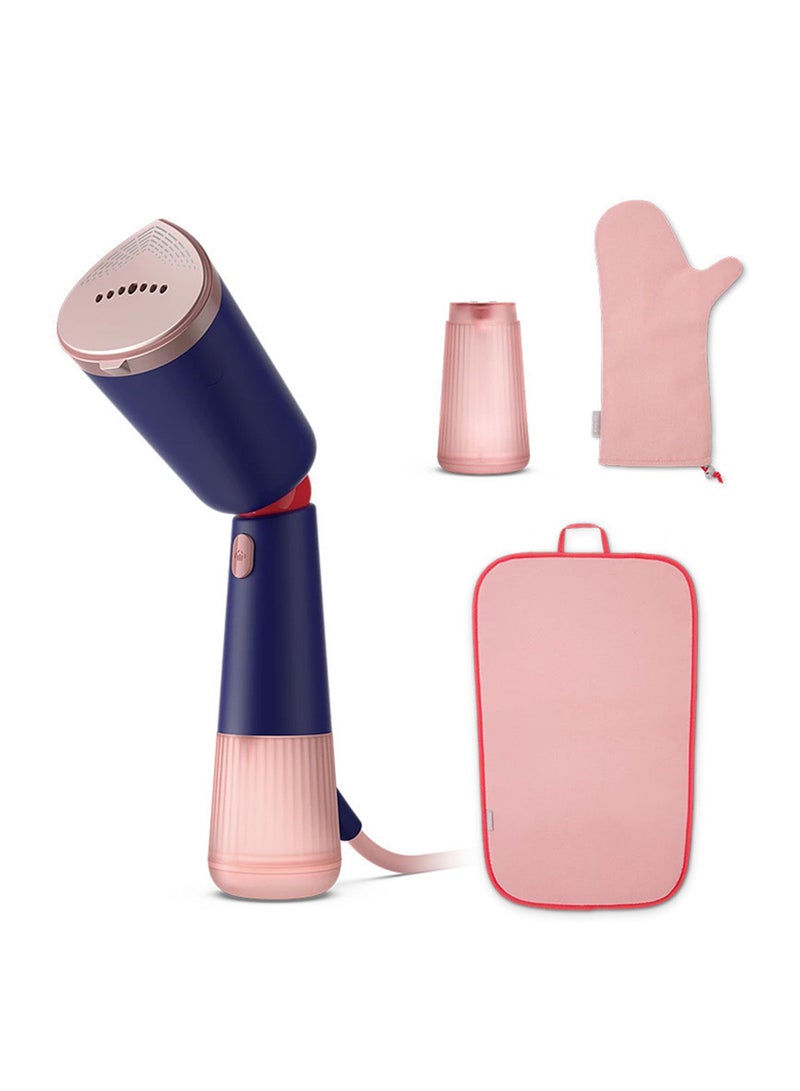 Philips 5000 series Handheld Steamer, 1300W,24 g/min continous steam,0.2 L removable water tank,Eco and Max settings,pointed tip,2-in-1 GlovePouch for travel ,StyleMat for safe steaming ,Active heated steam plate protects clothes 0.2 L 1300 W STH5030/20 Blue - Image 5