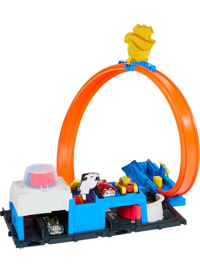 Hot Wheels مجموعة محطة الشرطة الفائقة من هوت ويلز سيتي - Image 3