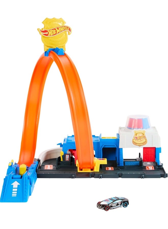 Hot Wheels مجموعة محطة الشرطة الفائقة من هوت ويلز سيتي - Image 2