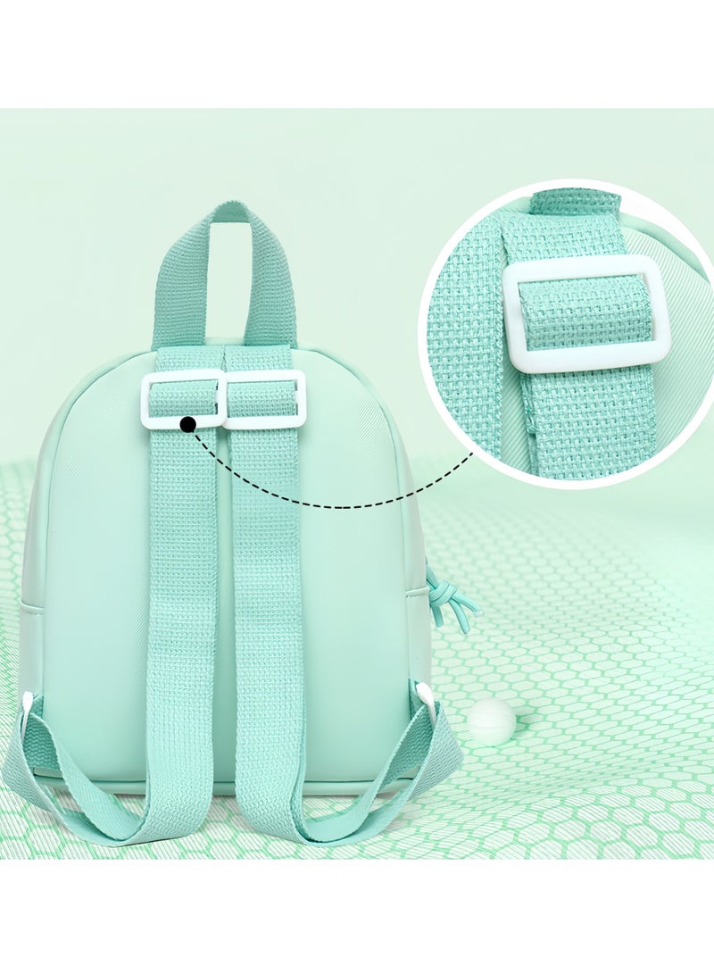 لابوبو حقيبة لابوبو الخارجية للوجبات الخفيفة لطلاب المدارس الابتدائية، حقيبة ظهر لحماية العمود الفقري، حقيبة مدرسية صغيرة لطيفة ومنعشة 29*19*10 سم - Image 4