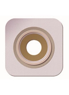 convatec ConvaTec 411806 SUR-FIT Natura Moldable Technology Durahesive Skin Barrier with Mold-to-Fit Opening and Hydrocolloid Tape Collar, White, 2-3/4" Flange, 1-3/4" - 2-1/8" Stoma Opening, Pack of 10 
