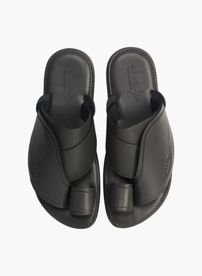 الواحة صنادل رجالي عربية بحلقة إصبع - تشكيلة رمضان - Image 2