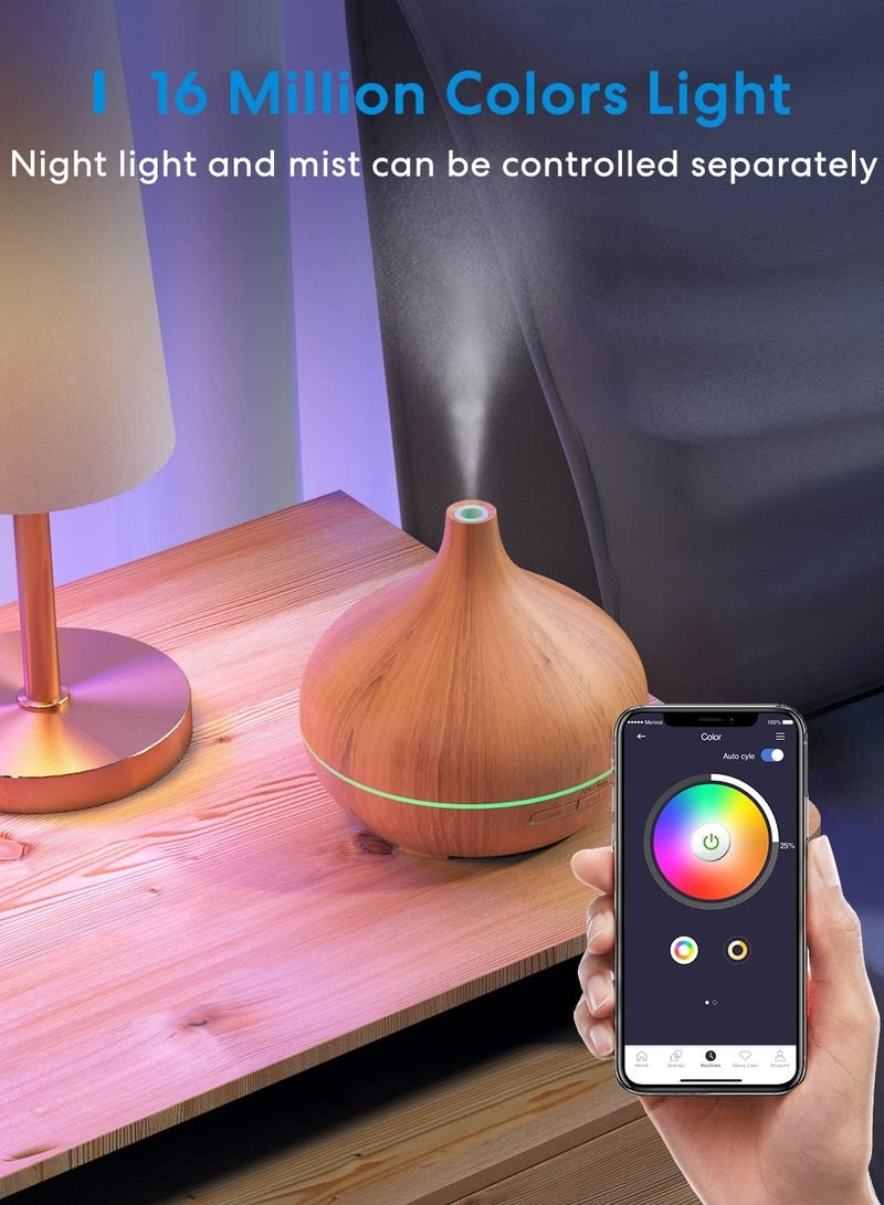 meross meross WiFi Oil Diffuser -C, Apple HomeKit Alexa Google for Home  - Image 4