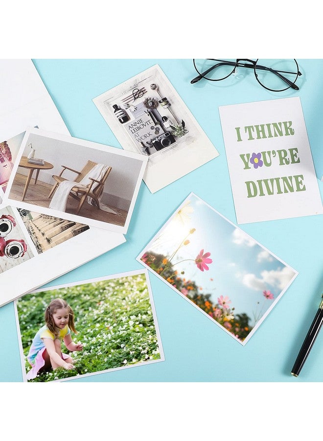 Prudiut 100 Pack 4X6 Cardstock Paper, 80Lb White Blank Index Cards Thick Paper Heavyweight Cardstock For Printer, Postcards, Wedding Invitation, Thankyou Cards - Image 5