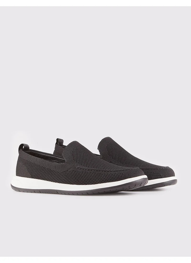 كاباني Knitwear Black Men's Casual Shoes