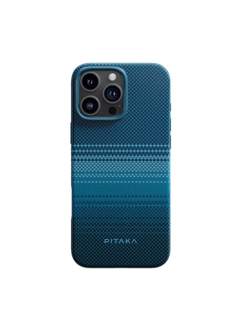 حافظة PITAKA العسكرية الواقية لهاتف iPhone 16 Pro Max - Moonrise