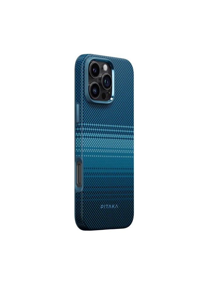 حافظة PITAKA العسكرية الواقية لهاتف iPhone 16 Pro Max - Moonrise