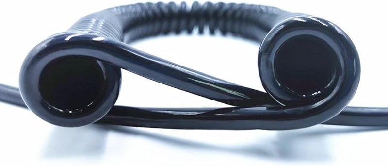 سلك تمديد ملفوف ثنائي النواة 24AWG 0.2 مم سلك قابل للتمدد كابل حلزوني قابل للتمدد 2.5 متر - Image 5