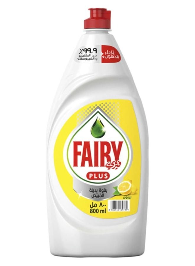 Fairy Lemon Dishwashing Liquid with Bleach Alternative Powe 400ml