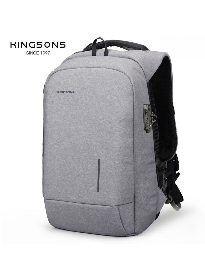 kingsons USB Charging Travel Backpack 13 inches+ password lock