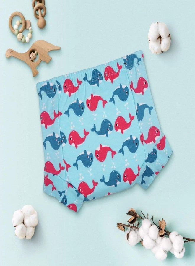 ASJAR Reusable Cloth Diaper for Babies (6 Months-3 Years) | Soft Cotton Washable Nappies | Cute Printed Diaper | Pack Of 1 | Size : S,M,L | Multicolor (L) - Image 2