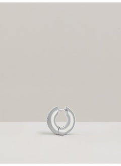 REISS Olivia: Plain Huggie Earring  - Image 2