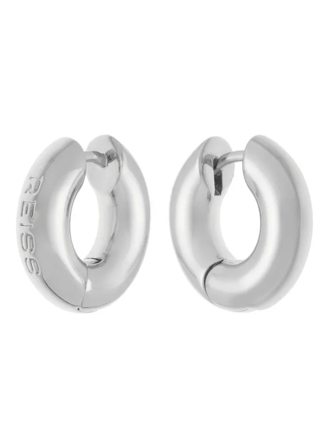 REISS Olivia: Plain Huggie Earring