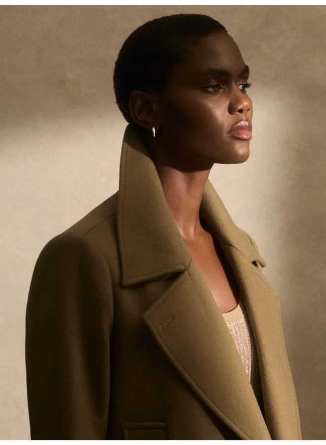 REISS Olivia: Plain Huggie Earring