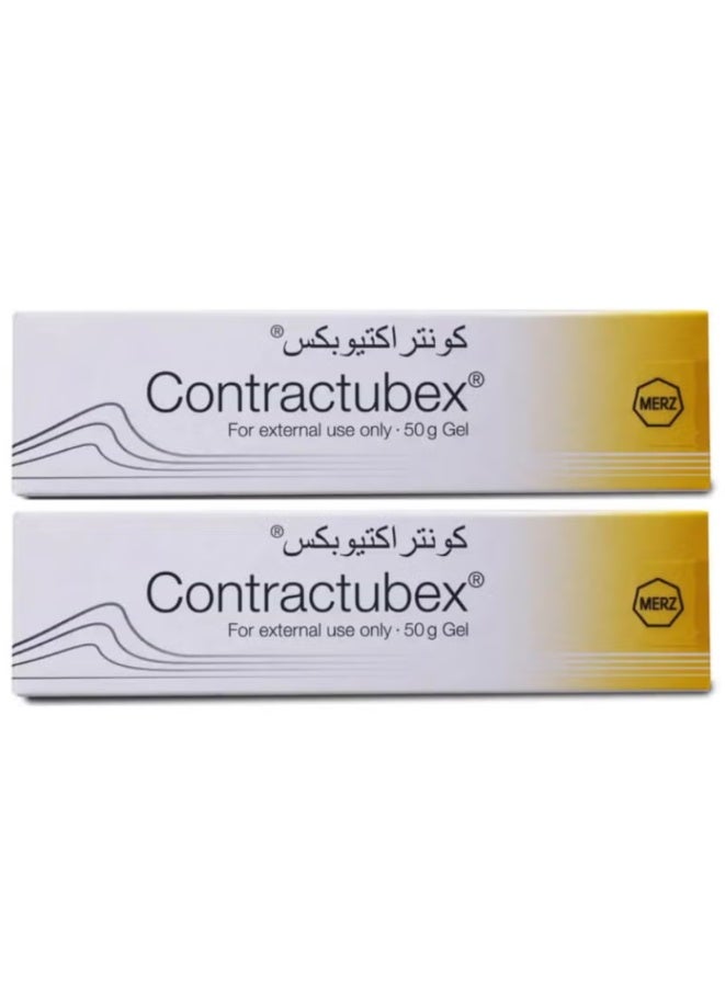 كونتراكتيوبكس جل 50 جرام مكون من عبوتين