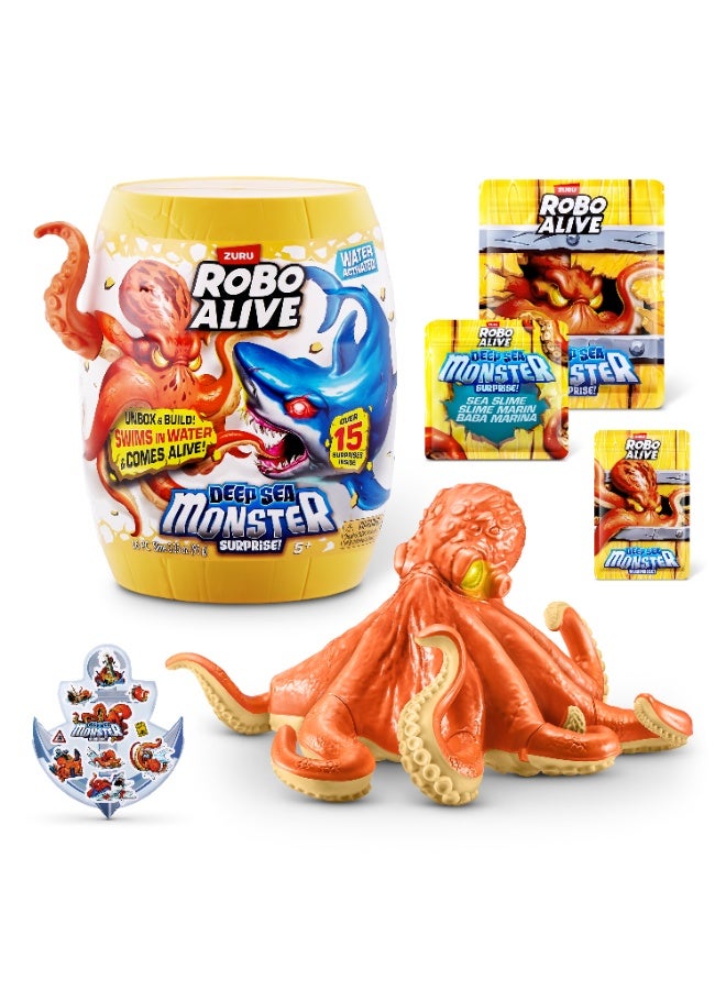 ROBO ALIVE ZURU ROBO ALIVE DEEP SEA MONSTER - CANISTER - Image 1