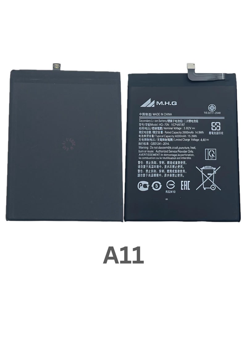 M.H.Q Samsung A11 (SM-A115) - EB-BA115ABY High Quality Battery  - Image 3