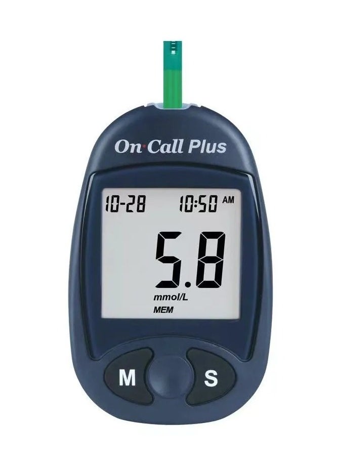 High-Accuracy Blood Glucose Monitoring Device – Clear and Easy-to-Read Digital Display Instant Results in Seconds – Compact Design for Home and Travel Use One-Touch Operation – Ideal for Diabetics and Daily Health Monitoring