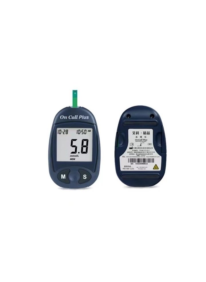 High-Accuracy Blood Glucose Monitoring Device – Clear and Easy-to-Read Digital Display Instant Results in Seconds – Compact Design for Home and Travel Use One-Touch Operation – Ideal for Diabetics and Daily Health Monitoring