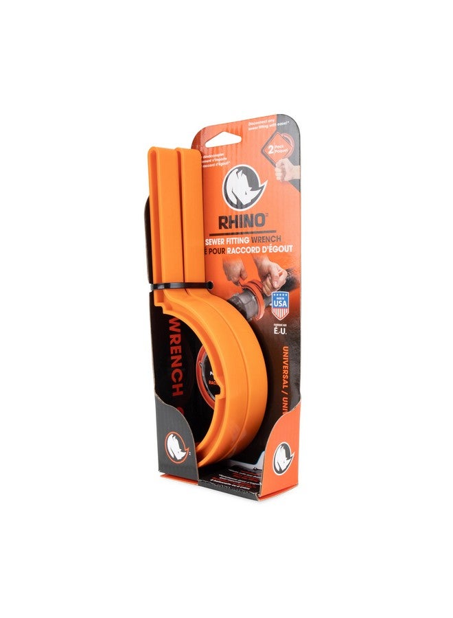 Camco RhinoFLEX RV Sewer Hose Wrenches, 2-Pack, Orange - Image 4