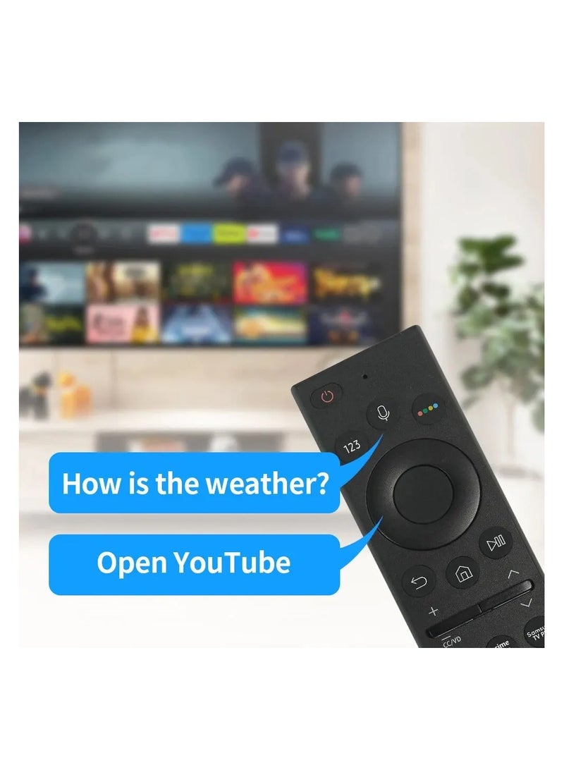 BN59-01363A Voice Remote Control for Samsung Smart TV NEO QLED/QLED Series, Compatible with QN43LS03AAFXZA QN55LS03AAFXZA