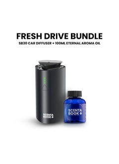 Scentabook Car Scent Diffuser | SB30 Car Diffuser with 100ML Eternal Aroma Oil  - Image 1