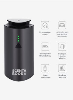 Scentabook Car Scent Diffuser | SB30 Car Diffuser with 100ML Eternal Aroma Oil  - Image 2