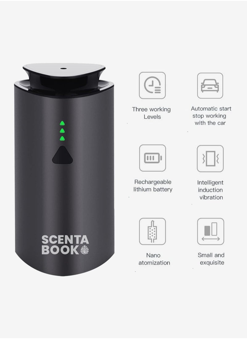 Scentabook - Car Scent Diffuser | SB30 Car Diffuser with 100ML Eternal Aroma Oil - Image 1