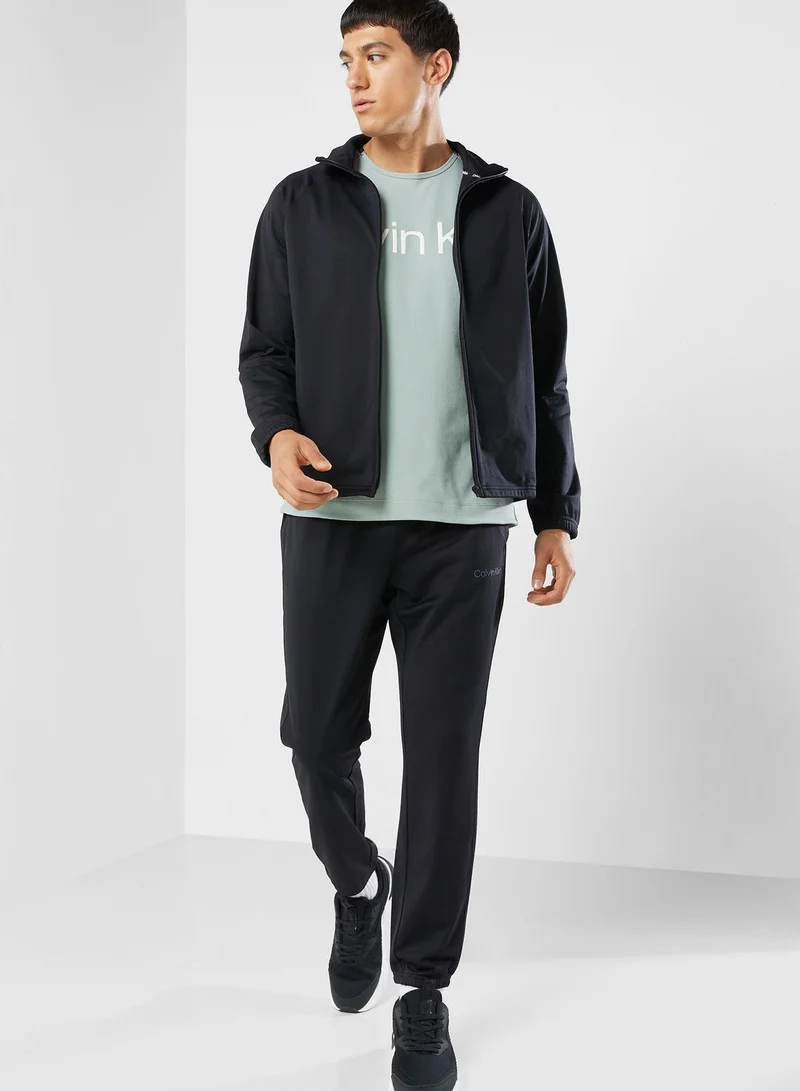 Calvin Klein Sports Logo Tracksuit for Men Best Price KSA