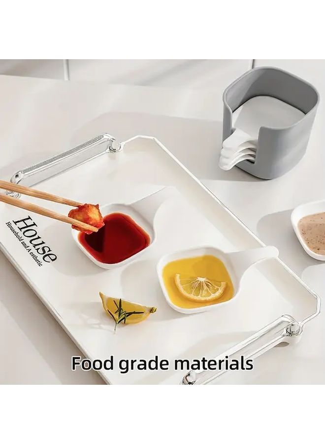 7 Piece Set Multifunctional Sauce Dip Dish Kitchen And Restaurant Supplies - Image 3