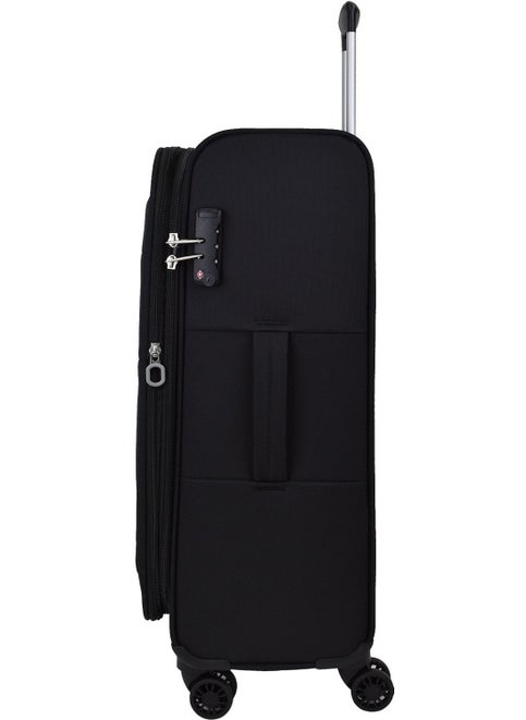 pierre cardin Casual/daily Ultra Light Lightweight Lux Fabric 2-Piece Suitcase Set Medium Size - Cabin Size PC4200 Yes Fabric Si  - Image 3