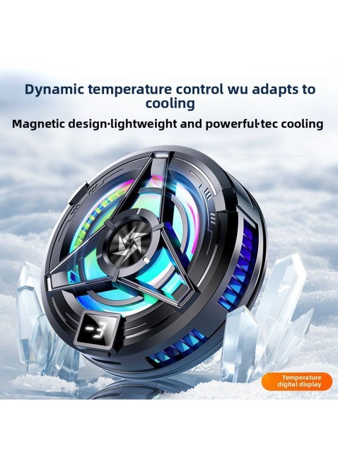 لعبة التبريد بالشفط المغناطيسي للهاتف المحمول، مشعاع أشباه الموصلات، تبريد الهاتف المحمول، قطعة أثرية Apple Android العامة، ألوان أخرى: ❤【أداء فائق + قفازات أصابع الألعاب】 - مشعاع مغناطيسي للهاتف ال - Image 4