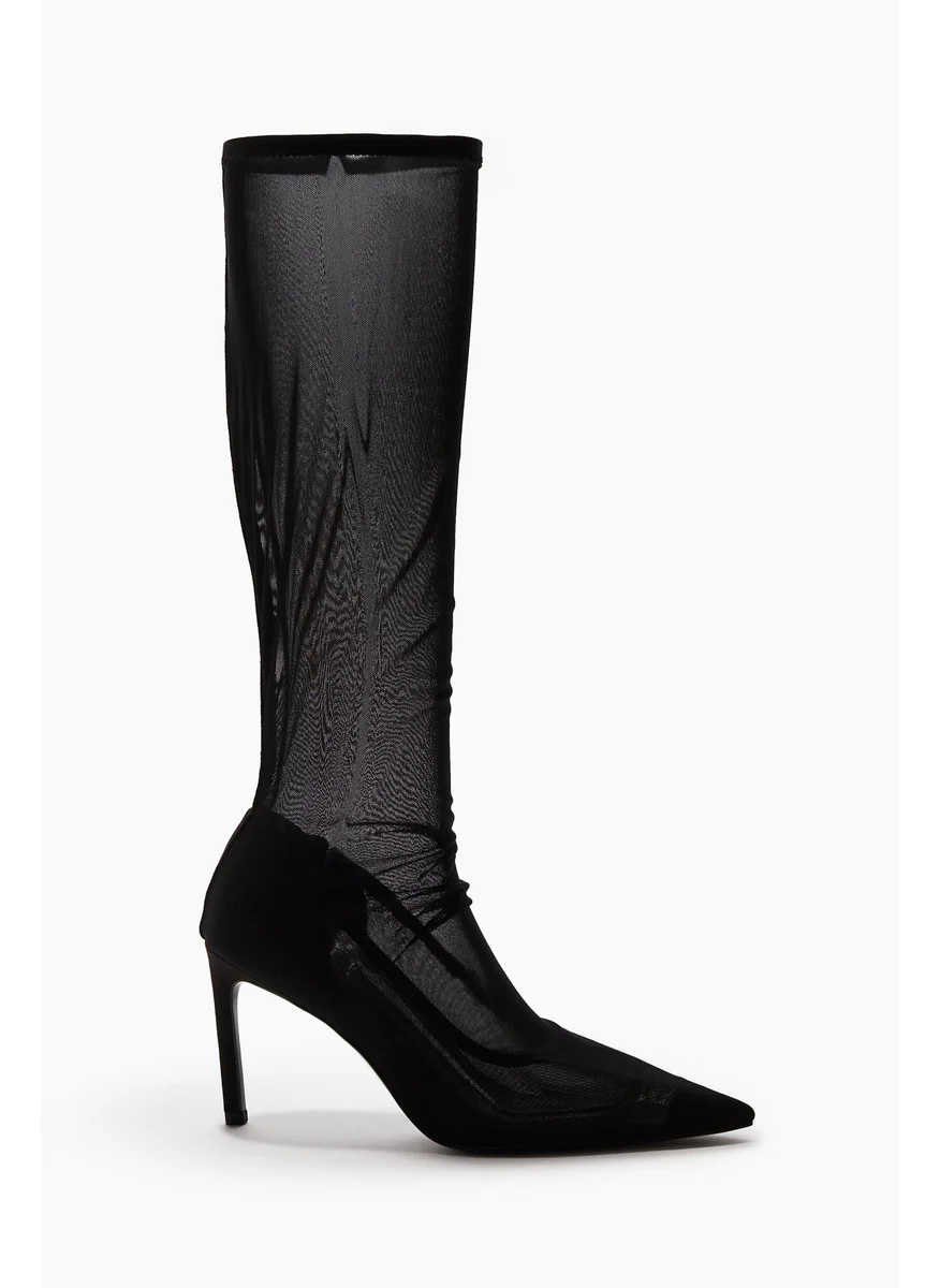 H&M Mesh Sock Boots