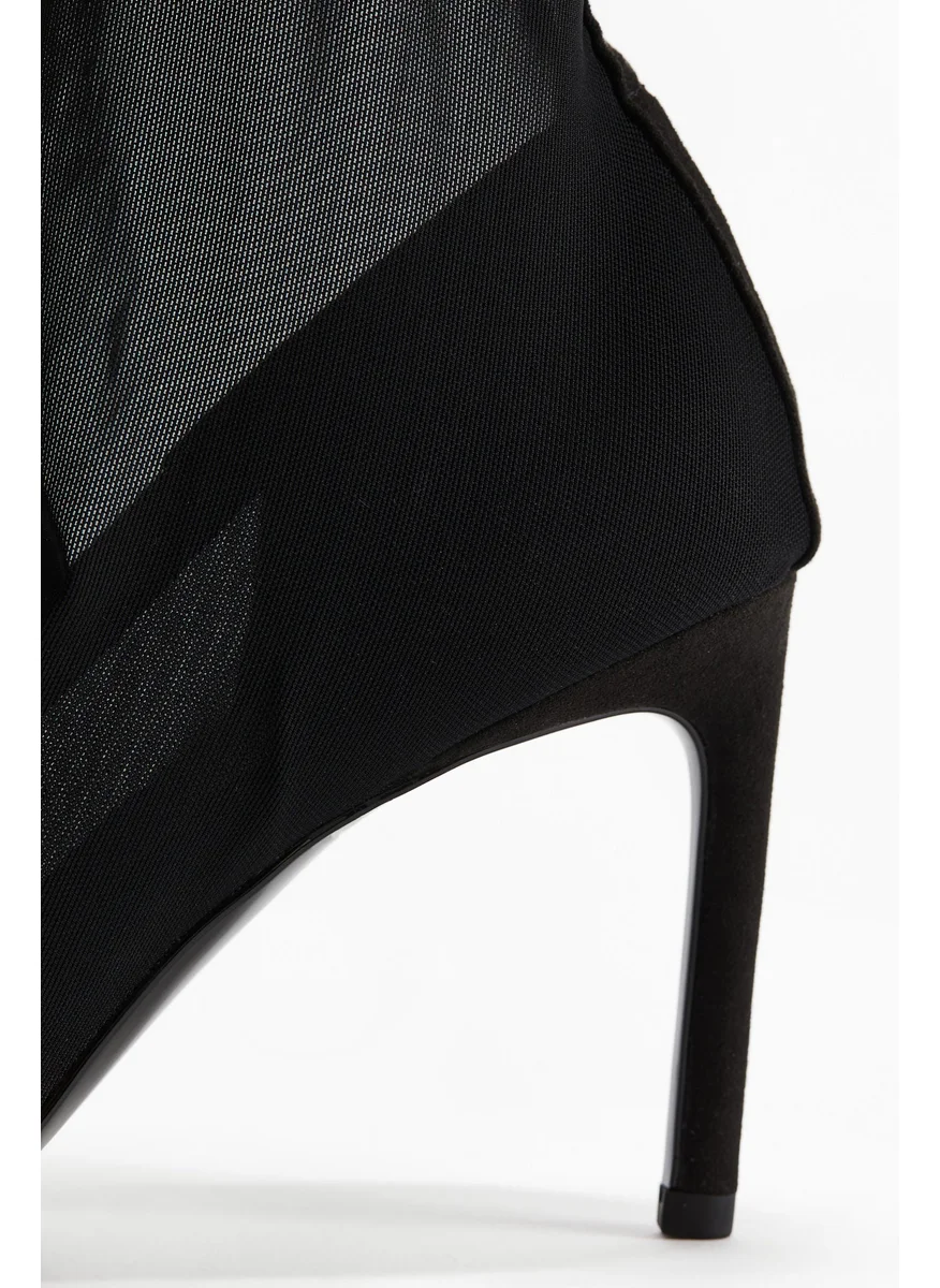 H&M Mesh Sock Boots