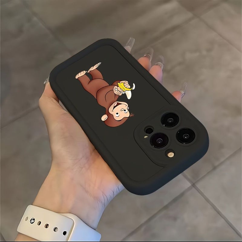 غطاء هاتف iPhone 17 كرتوني مضحك، ألوان مختلطة، من مادة TPU الناعمة، مقاوم للسقوط - Image 4