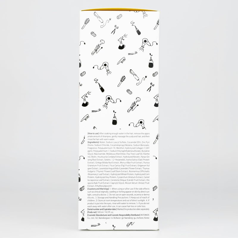 Elizavecca CER-100 Collagen Coating Hair A+ Muscle Hell-Tornado Shampoo 500ml/16.9 fl.oz. - Hair Shampoo Especially for Oily hair | Hair Shampoo for oily hair scalp | K-Beauty - Image 4