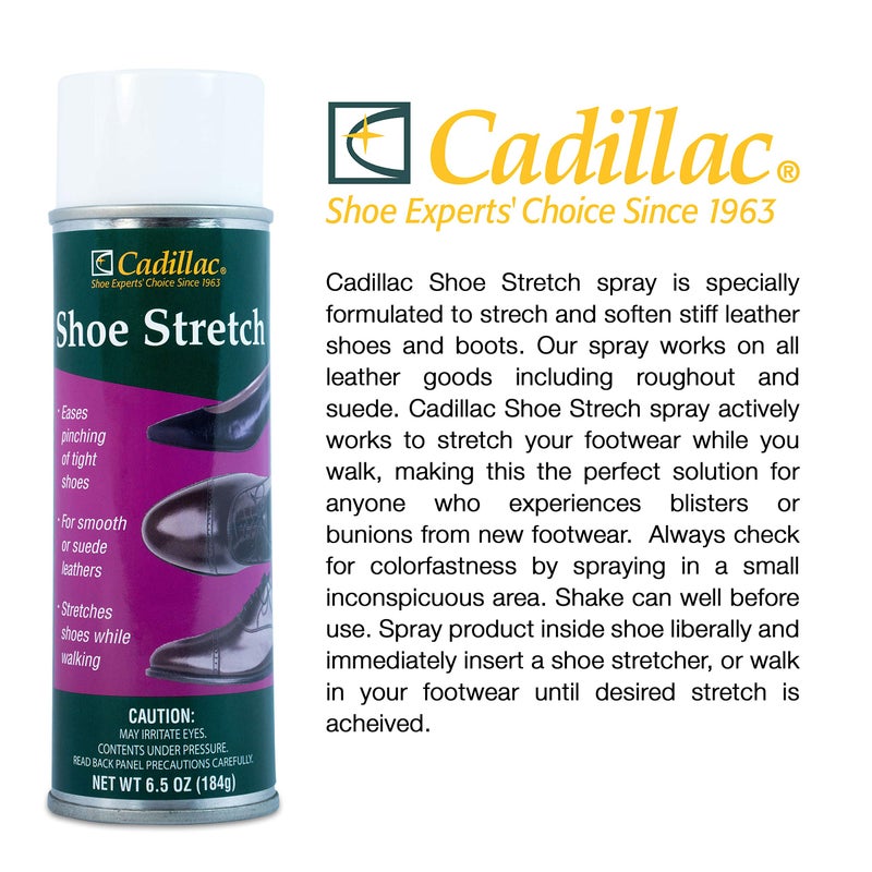 Cadillac Shoe Stretch Spray - Professional Boot & Shoe Stretcher & Softener for Women and Men | Stretch Leather, Suede, Nubuck and Other Footwear for Wide Feet - Image 3