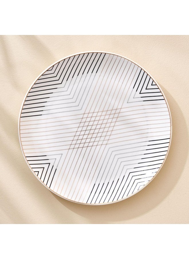 Home Centre Home Centre Blanco Bone China Printed Dinner Plate - 26cm  - Image 5