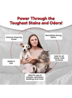 Simple Solution Simple Solution Get Free Awesome Pawsome Salmon Supreme Natural Dog Treats with Dog Extreme Stain and Odour Remover,3X Cleaning Power,Eliminates Tough Set in Stains and Odors-4L  - Image 5