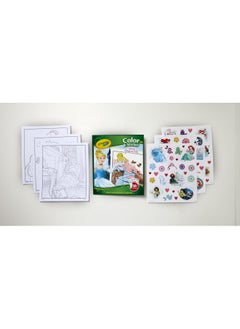 Crayola COLOR & STICKER PAD, DISNEY PRINCESS  - Image 3
