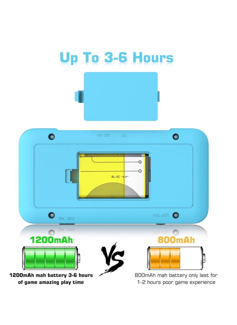 Excefore - Handheld Game Console, Mini Retro Game Console, 800 Classic Games 3.5-Inch IPS Screen, with 1200mAh Rechargeable Battery, Supports 2 Players Connected TV, Portable Game Console for Adults Kids - Image 1