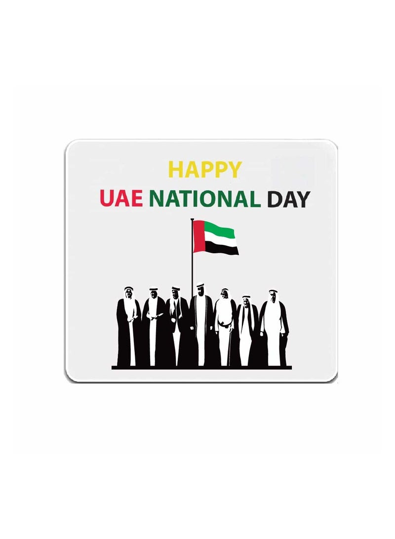 PRINTSHOP4ME Mousepad with Printed Theme Design for Celebrating UAE  National Day or Flag Day - Image 1