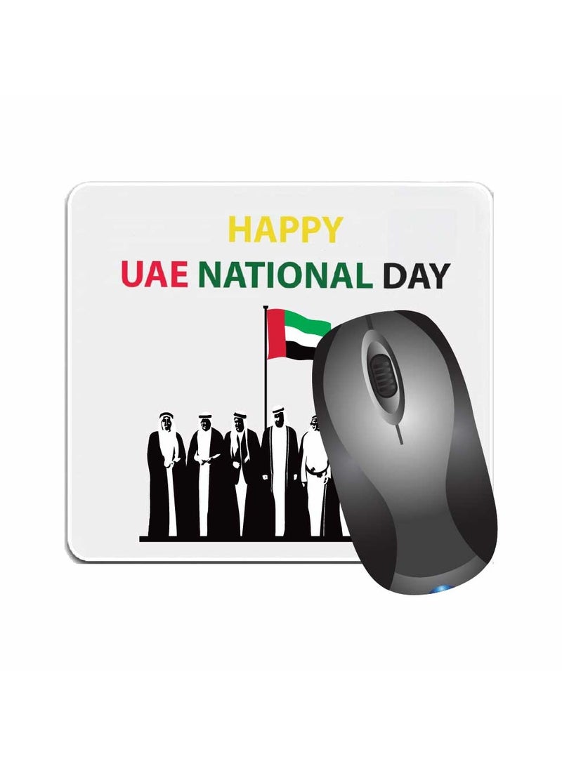 PRINTSHOP4ME Mousepad with Printed Theme Design for Celebrating UAE  National Day or Flag Day - Image 2